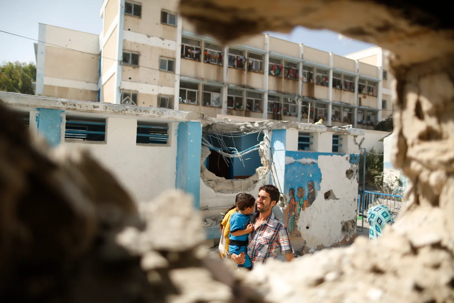Gaza Temporary School Project