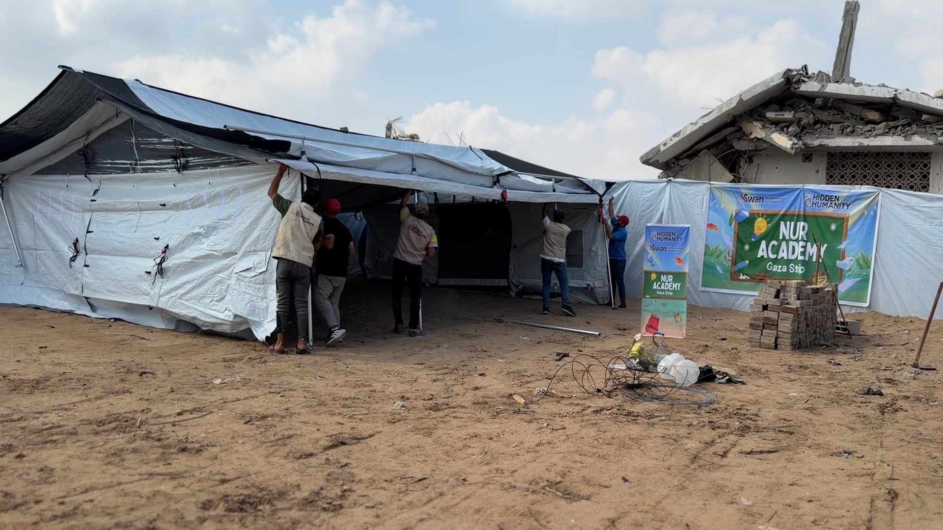 Gaza Tent School Appeal- Nur Academy