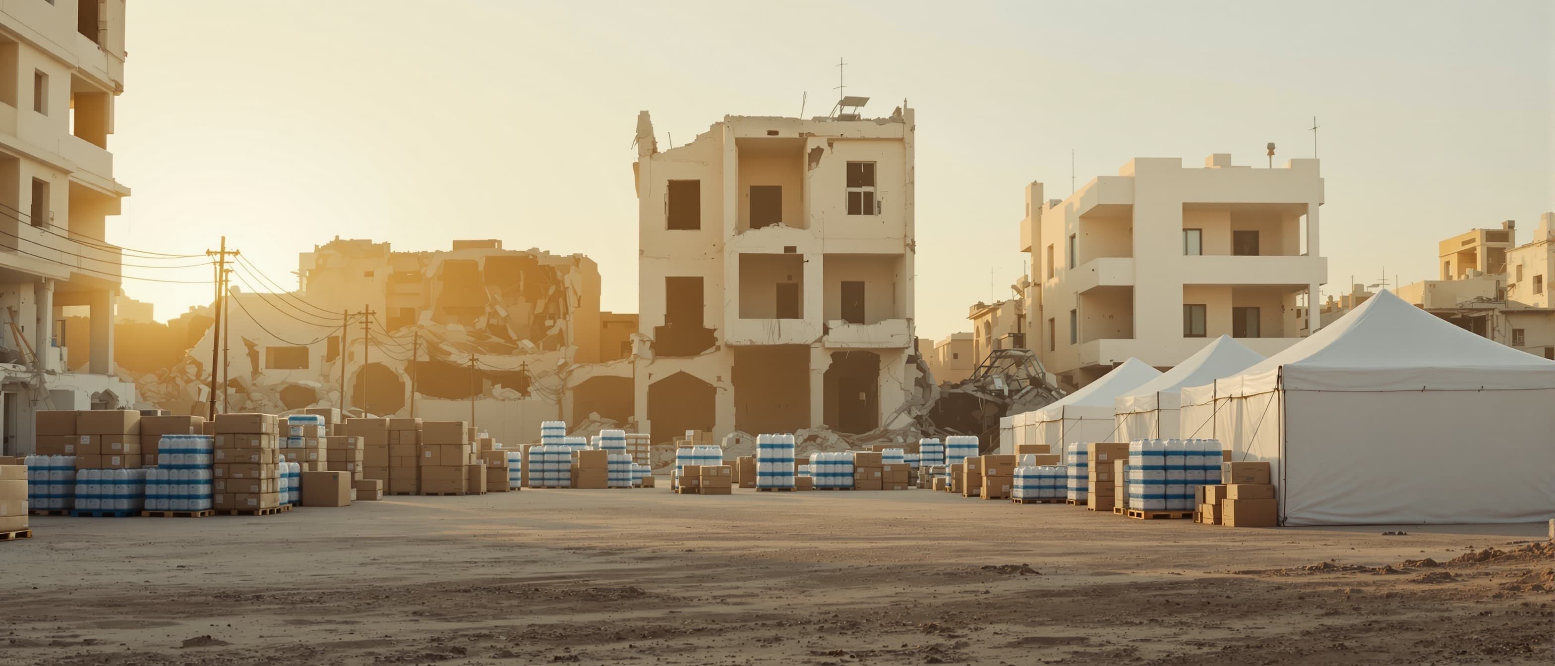 Illustrative image for Palestine Emergency Fund: Restoring Hope and Rebuilding Futures.