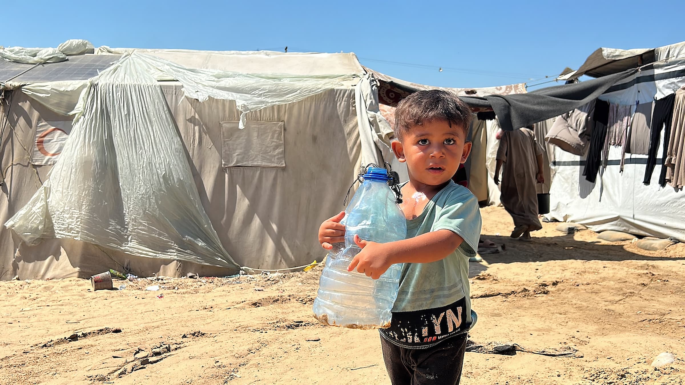 Water for Gaza: 5,000 Liters of Hope for Displaced Families