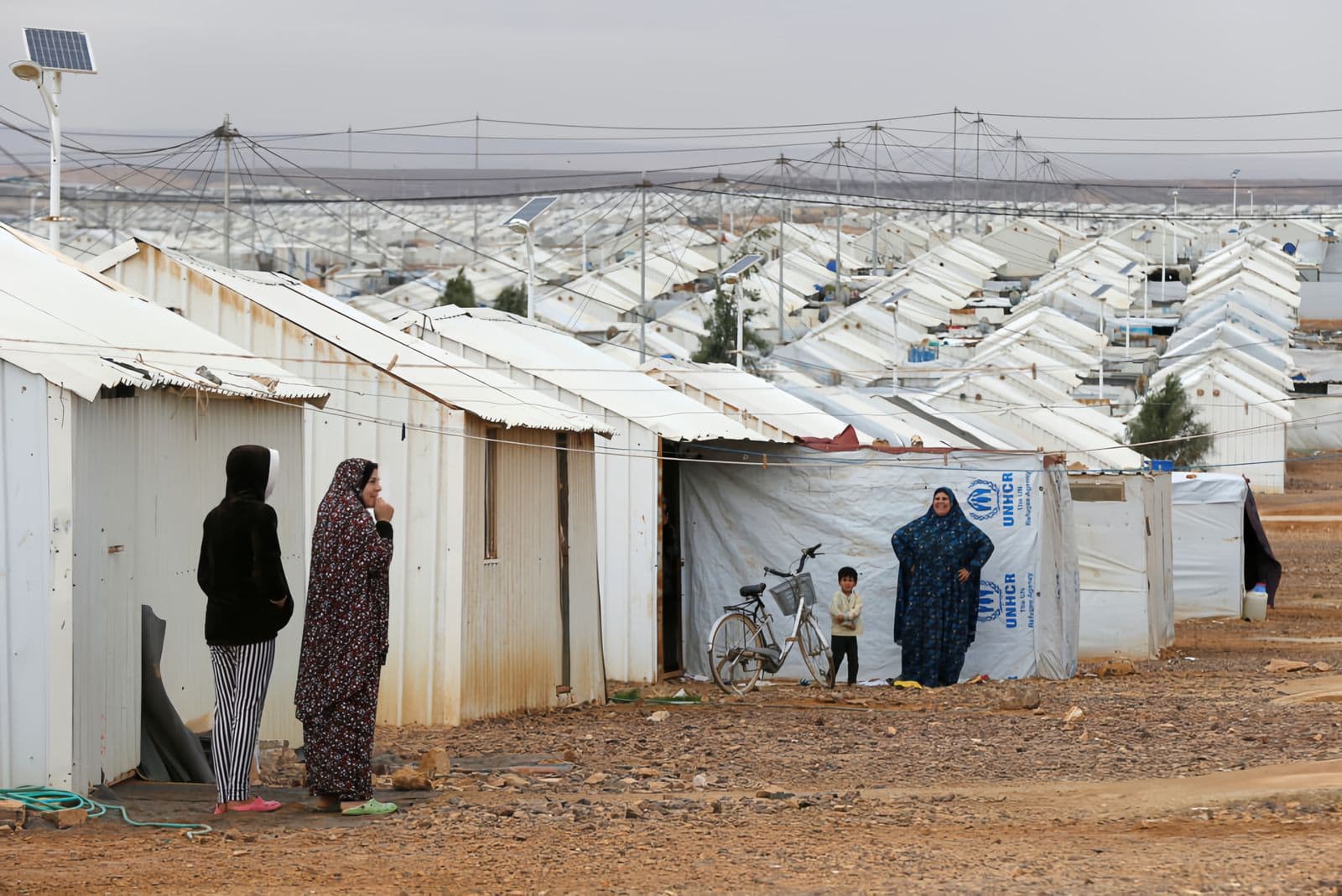 Syrian Refugee Sisters Education